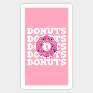 CUTE PINK DONUT Sticker